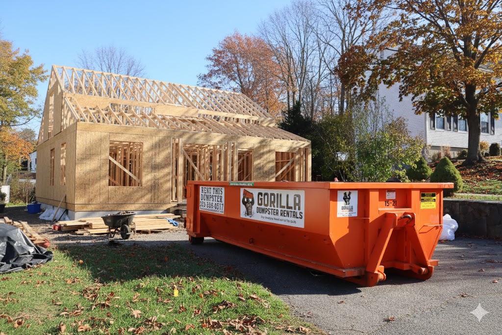 Construction Dumpster Rental in East Haven CT - Heavy Debris