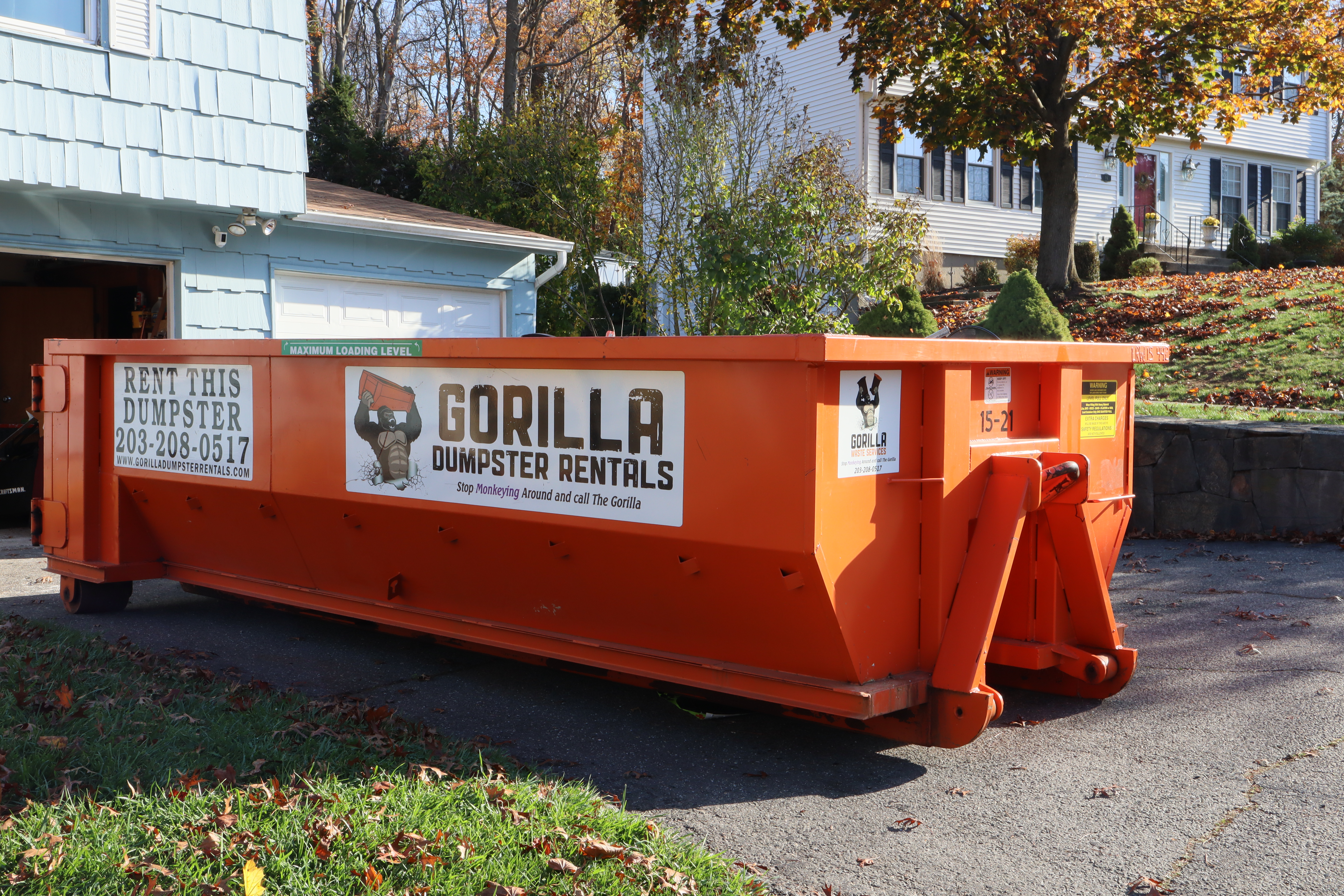 Residential Driveway Dumpster Rental in Branford CT - Safe for Driveways